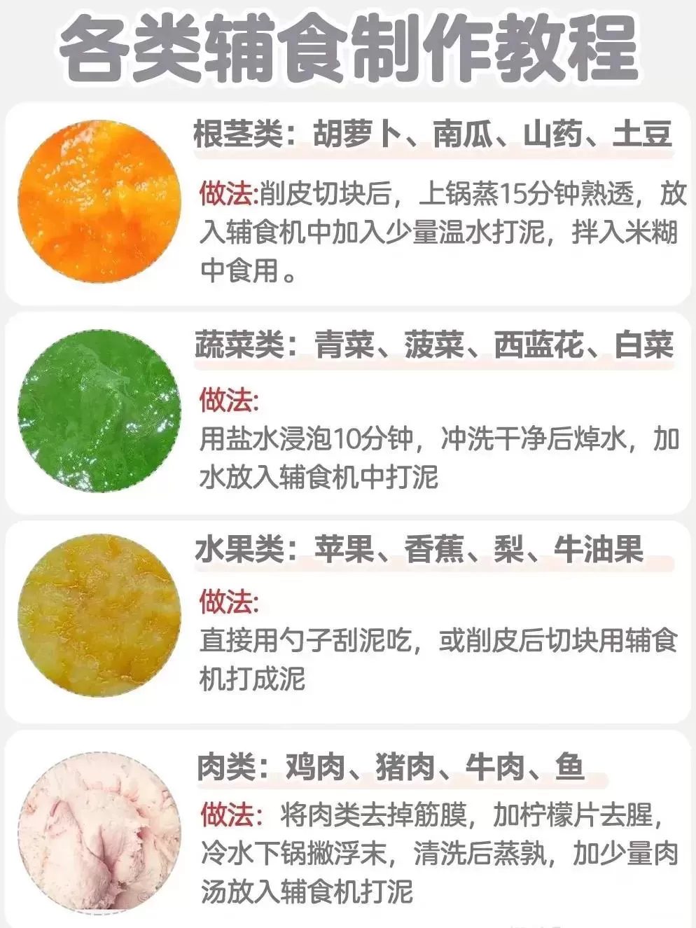 宝宝辅食做法大全：宝宝喂养辅食全攻略插图-3星连接