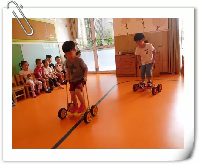 感统训练器材平衡脚踏车简介：促进孩子自我动作的控制力插图-西米麦田