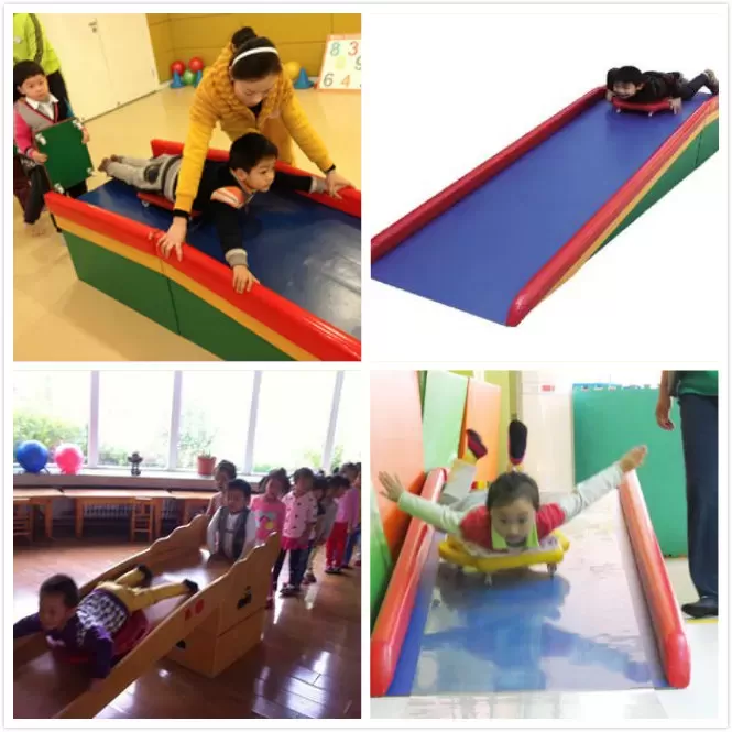 感统训练器材滑梯滑板简介：增进触觉视觉平衡的发展插图-星连接