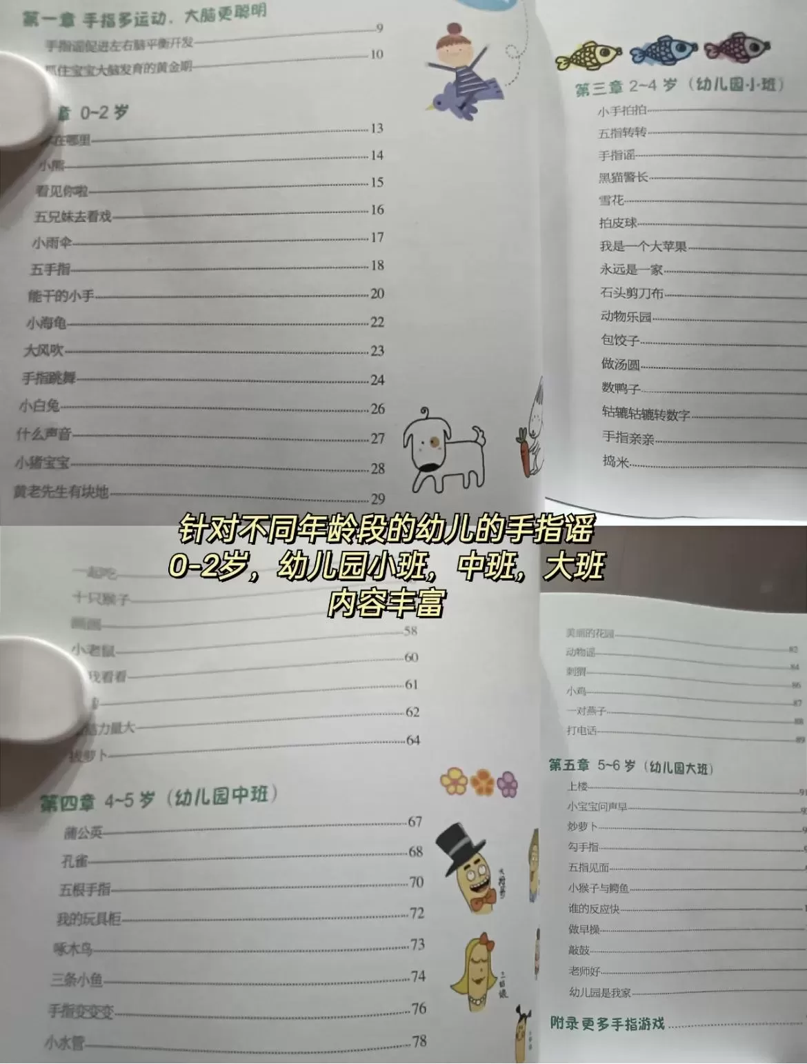 儿童手指操有什么好处？《0-6岁幼儿左右脑手指谣》推荐插图-7星连接